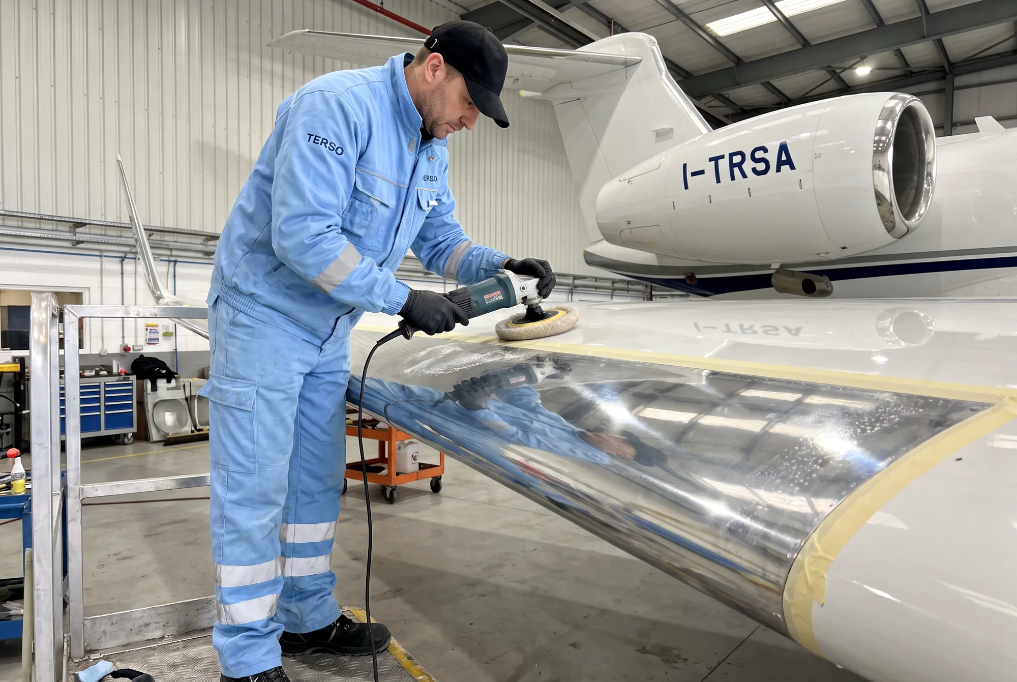 Brightwork Polish at Alghero Fertilia (LIEA)